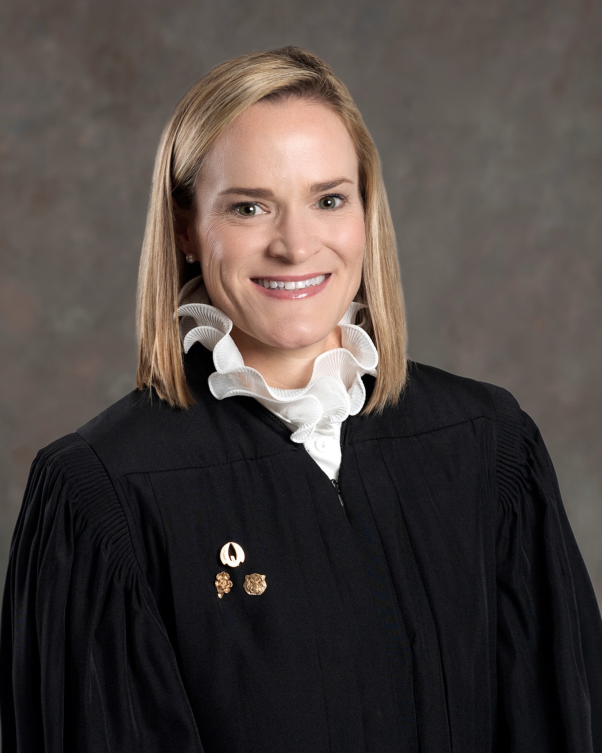 Judge Louise Hines Myers in judicial robes